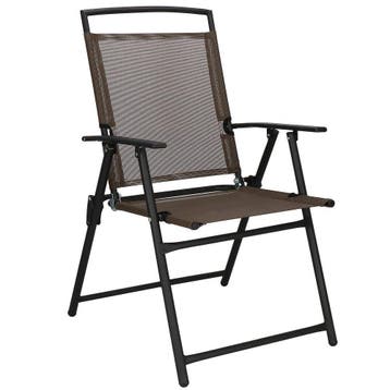 Tuinstoel | Tuinstoelen | Inklapbaar | Aluminium &, Tuin en Terras, Ophalen of Verzenden, Nieuw