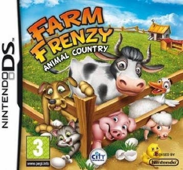 Farm Frenzy Animal Country (DS) 3DS Garantie & snel in huis!, 1 speler, Ophalen of Verzenden, Zo goed als nieuw, Vanaf 3 jaar