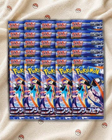 Pokémon - 25 Booster pack - Pokémon TCG MEGA - Ninja Spinner, Nieuw