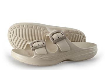 Crocs Sandalen in maat 43½ Beige, Sandalen, Verzenden, Zo goed als nieuw, Overige kleuren