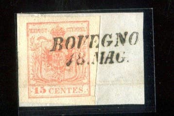 Italiaanse oude staten - Lombardije Venetië 1850 - Het, Postzegels en Munten, Gestempeld