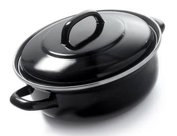 BK Fortalit braadpan Ø 36 cm / 7,5L - emaille - inductie, Nieuw