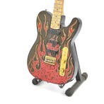 Miniatuur replica  Fender Telecaster gitaar - Elvis Presley, Ophalen of Verzenden, Nieuw, Pop, Beeldje of Miniatuur