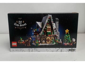 LEGO® Elf Clubhuis - Modelbouwset 10275 - Kerstthema, Verzenden, Nieuw