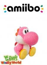 Pink Yarn Yoshi - Yoshis Woolly World series Amiibo - iDEAL!, Ophalen of Verzenden, Zo goed als nieuw
