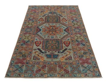 Kazak - Meisterstück - Nieuw - Tapijt - 199 cm - 124 cm, Huis en Inrichting, Stoffering | Tapijten en Kleden, Nieuw