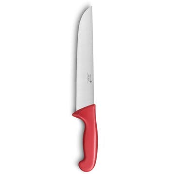Déglon Vleesmes 25 cm – Ergonomisch Rood Handvat – Roes, Ophalen of Verzenden, Nieuw, Overige materialen