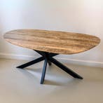 EETTAFEL Organische vorm en Deens ovaal ZEER SCHERPE PRIJZEN, Uniek, 100 tot 150 cm, Vijf personen of meer, Overige vormen