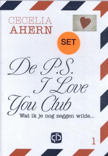 De P.S. I love you Club / Grote letter bibliotheek / 3692, Boeken, Romans, Verzenden, Gelezen, Cecelia Ahern