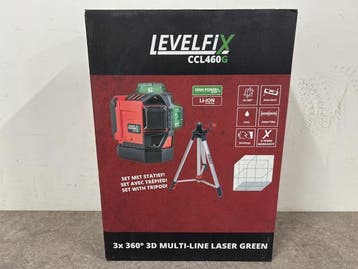 Veiling - Levelfix lijnlaser CCL460G, Nieuw