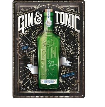 Gin & Tonic reclamebord, Ophalen of Verzenden, Nieuw