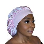 Satijnen Haar Bonnet - Roze (Satijnen Slaapmuts ), Ophalen of Verzenden, Nieuw