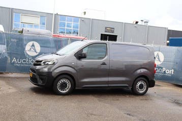 Veiling: Bestelwagen Toyota Proace Diesel 95pk 2018, Gebruikt, Toyota, Zilver of Grijs, BTW verrekenbaar
