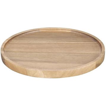 Serveerplank | Acaciahout | Per Stuk | Ø250x20(h)mm Olympia, Verzenden, Nieuw in verpakking
