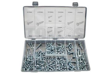 Zelftappend schroef assortiment set 200-delig, Ophalen of Verzenden, Nieuw, TopGear