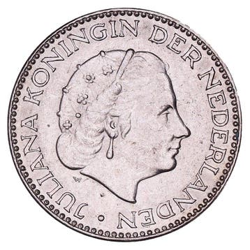 1 Gulden 1954-1967 Juliana Pr, Verzenden