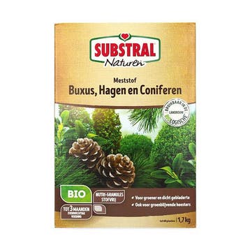 Buxus, hagen en coniferen mest | Substral Naturen | 1.7 kg, Verzenden