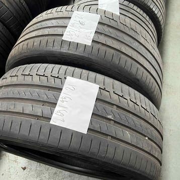2 x Continental PremiumContact 6 265-45-21 Zomerbanden 5mm, Gebruikt, 265 mm, Band(en), Personenwagen