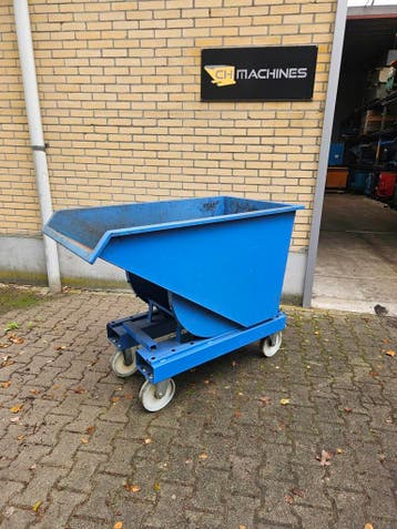 Kiepbak kantelbak spanenbak heftruck 350 liter, Zakelijke goederen, Voorzetapparatuur