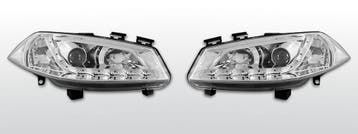 Koplampen Devil Eyes | geschikt voor Renault Megane II 2002-, Verzenden, Nieuw, Renault