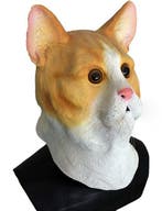 Kattenmasker (cyper rood), Verzenden, Nieuw