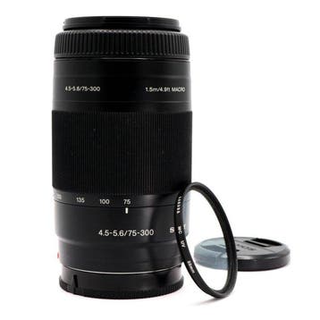 Sony 75-300mm f/4.5-5.6 tele zoomlens Telelens, Nieuw
