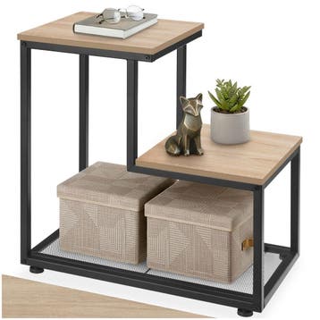 Bijzettafel Halifax 60,5x35,5x60,5cm, Huis en Inrichting, Tafels | Bijzettafels, Verzenden, Nieuw