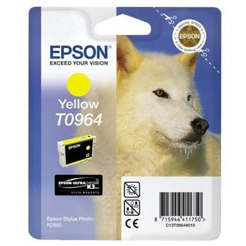 Epson T0964 inktcartridge geel (origineel), Computers en Software, Verzenden, Nieuw, Cartridge, Epson