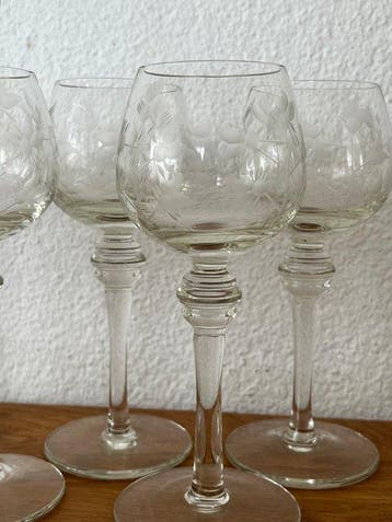 Wijnglas (6) - Kristal - Wijnglazen
