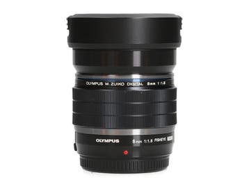 OM SYSTEM M.Zuiko Digital ED 8mm f/1.8 Fisheye Pro - Fisheye, Ophalen of Verzenden, Zo goed als nieuw