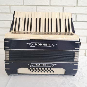 Hohner - Carmen II - - Accordeon - Duitsland - 1950 (Zonder, Nieuw