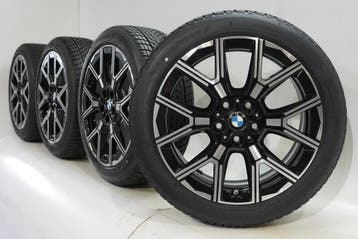 BMW 1 serie 2 serie F70 F74 974 18 inch velgen Goodyear Wint, 18 inch, Gebruikt, Velg(en), Winterbanden
