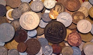 Wereld. Large lot of World Coins, 1800 to présent. (Zonder