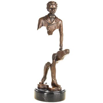 sculptuur, Sculpture en bronze – Le Violoniste, figure