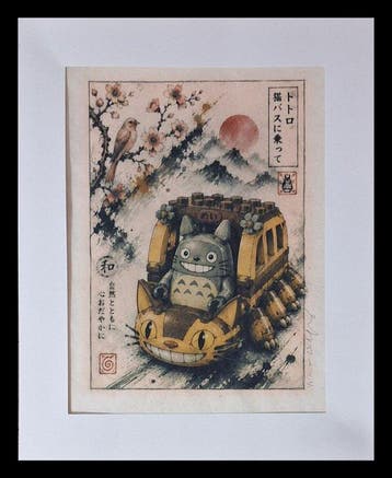 Emma Wildfang - „Totoro“ - Series - Anime Ukiyo – Legends in, Nieuw