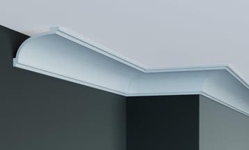 Kroonlijst P893 (90 x 65 mm), polyurethaan, lengte 2 m, Ophalen of Verzenden, Nieuw