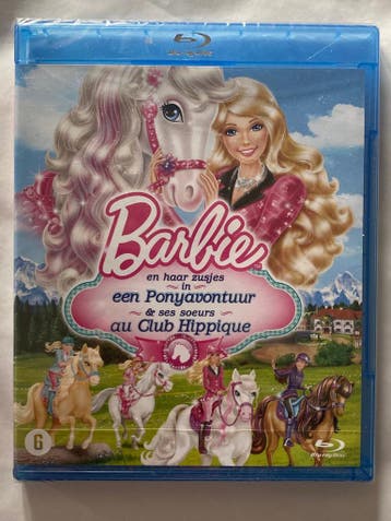 BARBIE EN HAAR ZUSJES IN EEN PONYAVONTUUR (IN SEAL) (BLURAY), Verzenden, Gebruikt