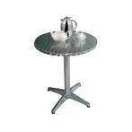 Bolero ronde RVS tafel 80cm, Zakelijke goederen, Horeca | Meubilair en Inrichting, Verzenden, Nieuw in verpakking