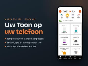Toon 1 & 2 thermostaat ROOTEN - gebruiken zonder abonnement, Ophalen of Verzenden, Nieuw