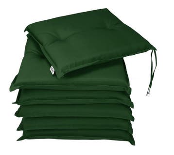 Zitkussens Boston 6 stuks Groen 43x39x5cm (Stoelen), Verzenden, Nieuw
