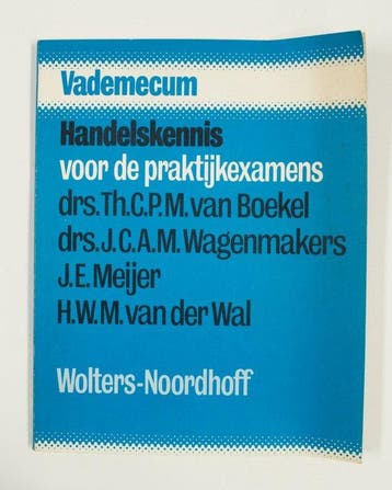 Vademecum handelskennis v.d. praktykexamens - van Boekel, Verzenden, Gelezen