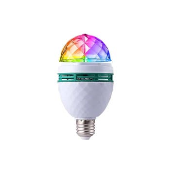 E27 discolamp - Multicolor - 3W - 230V, Hobby en Vrije tijd, Elektronica-componenten, Ophalen of Verzenden, Nieuw