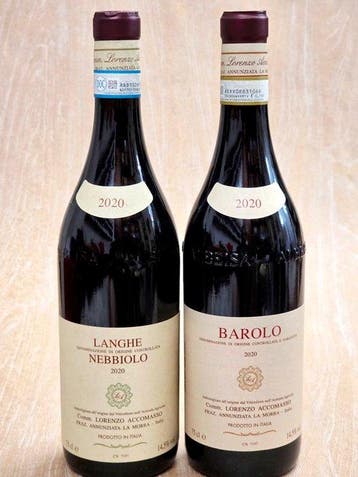 2020 Ris., Barolo & 2020 Nebbiolo, Lorenzo Accomasso -, Nieuw
