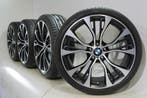 BMW X3 X4 F25 F26 M599 21 inch velgen Pirelli Runflat Zomerb, Auto-onderdelen, Banden en Velgen, Gebruikt, Velg(en), Zomerbanden