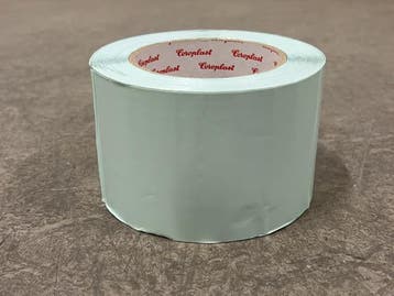 Veiling - 5x Coroplast aluminium tape - folie (75mm × 50m), Nieuw