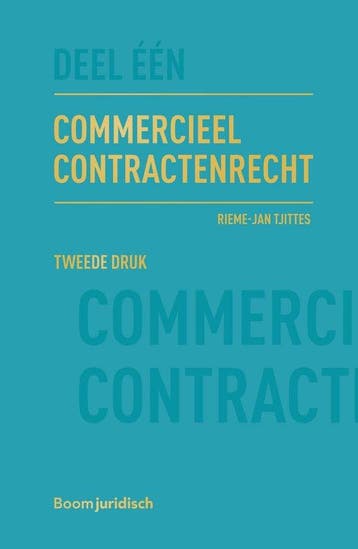 9789462907898 Commercieel contractenrecht, Verzenden, Nieuw, Rieme-Jan Tjittes
