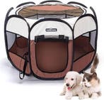 Puppyren - Hondenren- Dierenren - 72x72x45 cm - Bruin - Nobl, Dieren en Toebehoren, Verzenden, Zo goed als nieuw