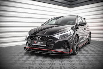 Maxton Street Pro Front Splitter V.1 met Flaps Hyundai I20 N, Verzenden