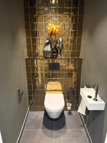 Complete toiletruimte 90 x 120 wit 0027 - 76, Ophalen, Nieuw, Toilet