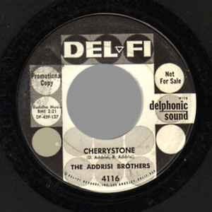 vinyl single 7 inch - The Addrisi Brothers - Cherrystone..., Verzenden, Zo goed als nieuw, 7 inch, Rock en Metal